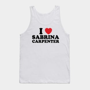 I Heart Sabrina Carpenter v2 Tank Top